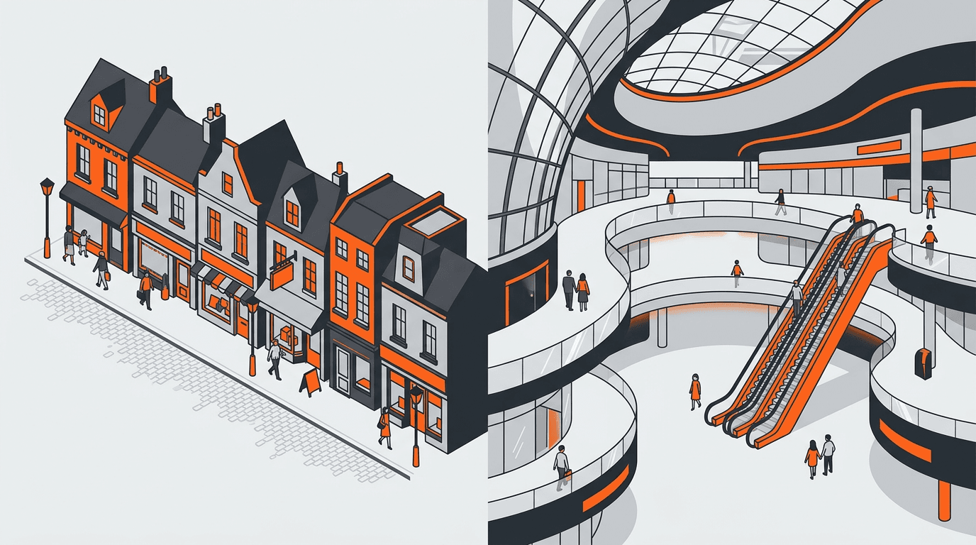 Cover image for Beyond Rent per Sq Ft: Shortlisting High-Street vs Mall Frontage in Bangalore