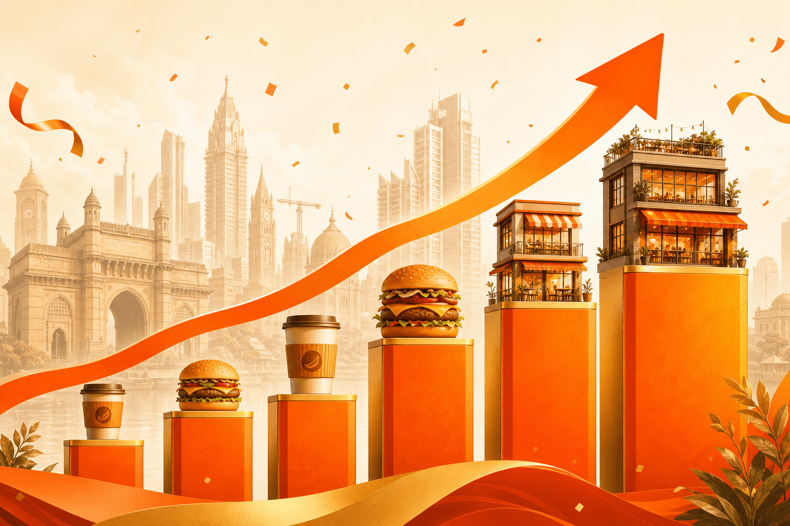 Cover image for India's F&B Real Estate Boom: QSR Expansion, Cloud-to-Dine Transition, and What's Driving Growth in 2026